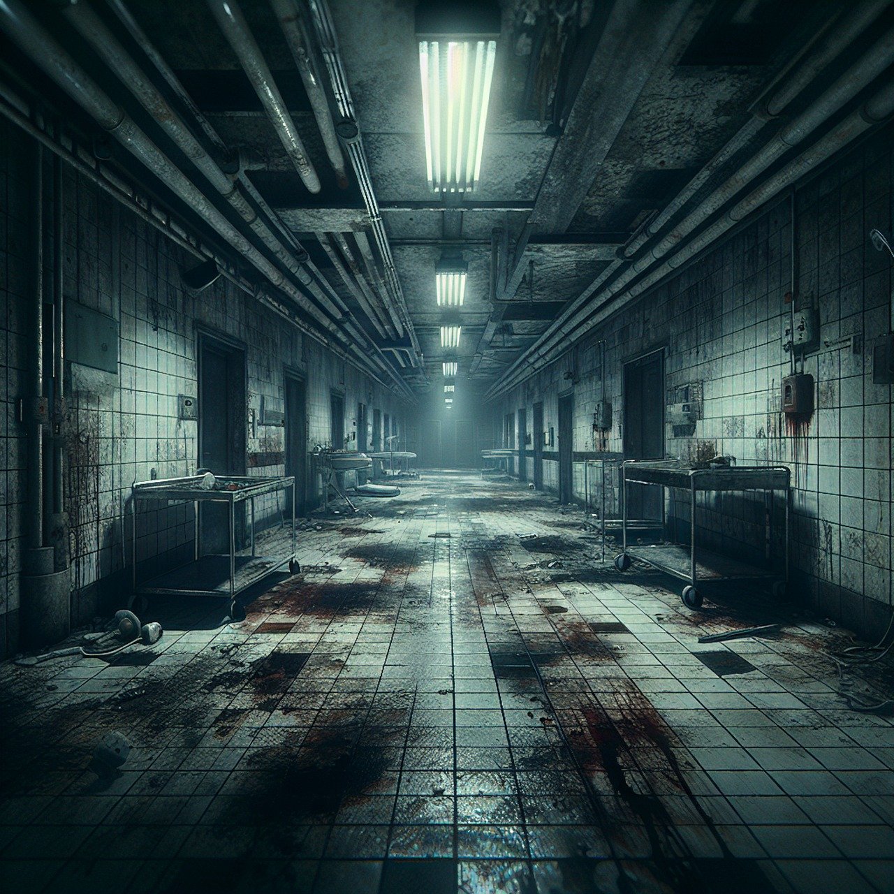 Picture of abandoned hospital